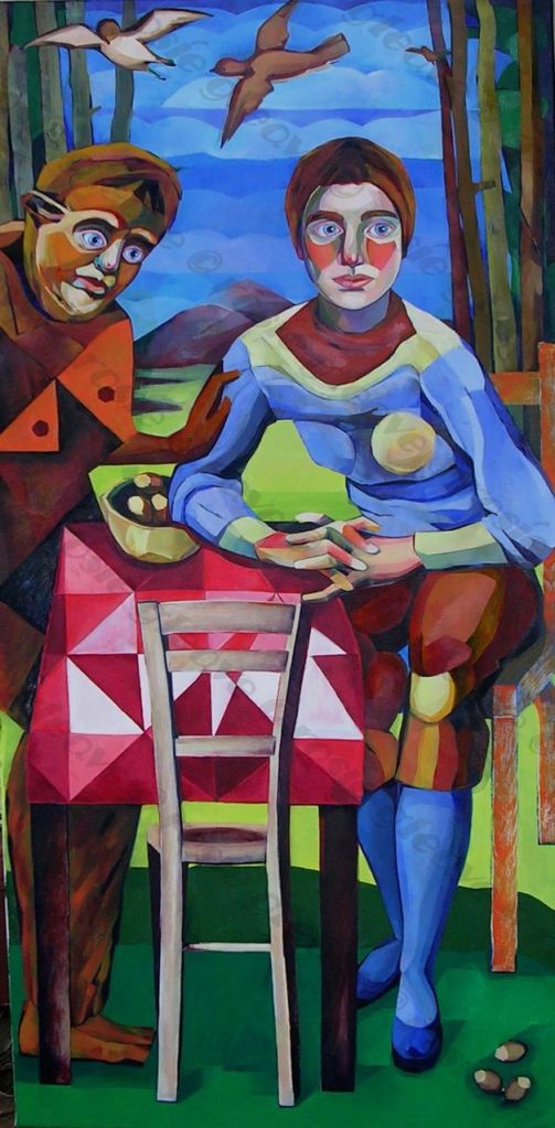 'CIRCE ENTERTAINS HER GUEST' by ROSIE GLEAVE www.rosiegleave.com