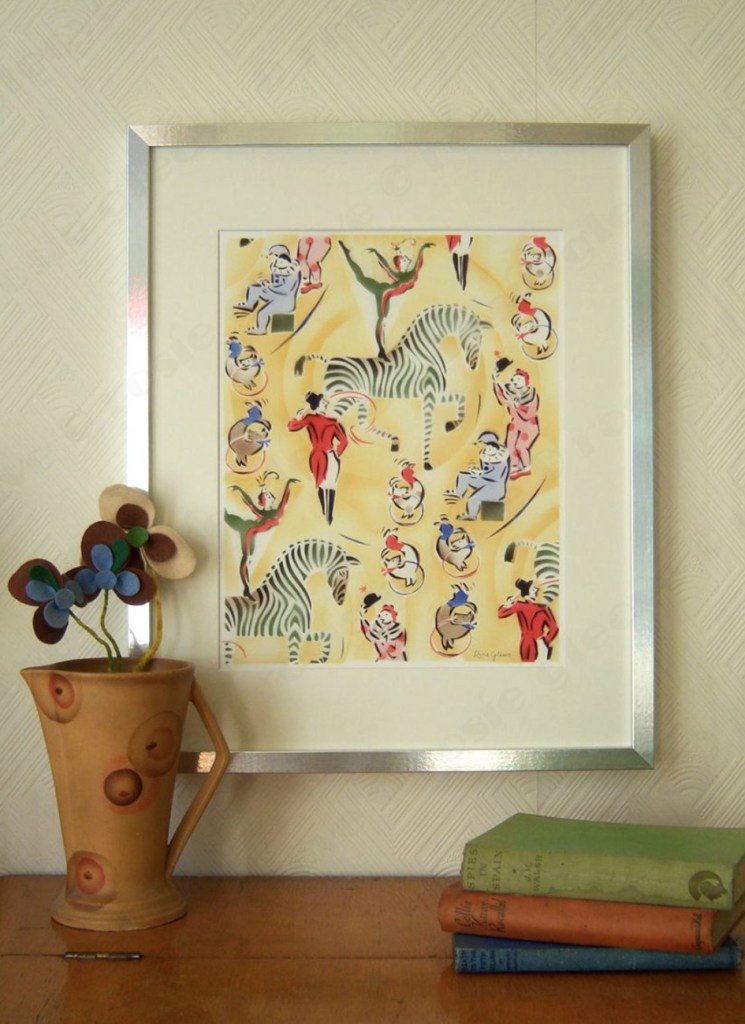 'CIRCUS - OCHRE' by ROSIE GLEAVE www.rosiegleave.com
