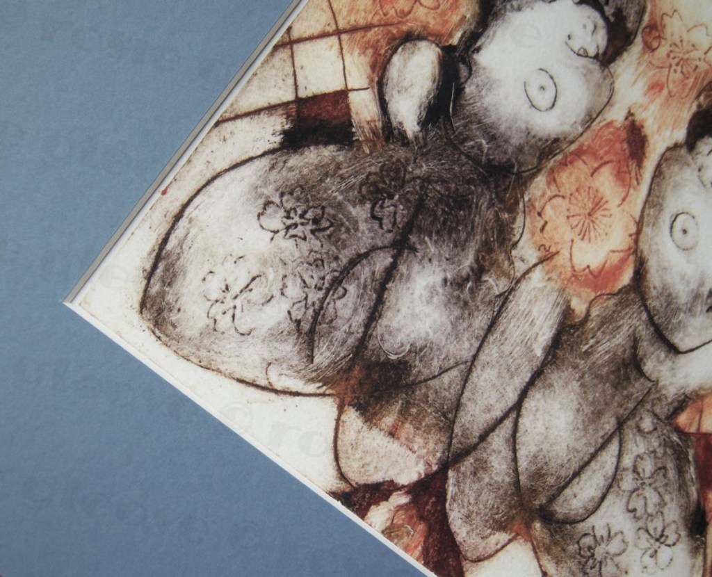 'BUTTERFLY NUDES' By Rosie Gleave Blue Detail www.rosiegleave.com