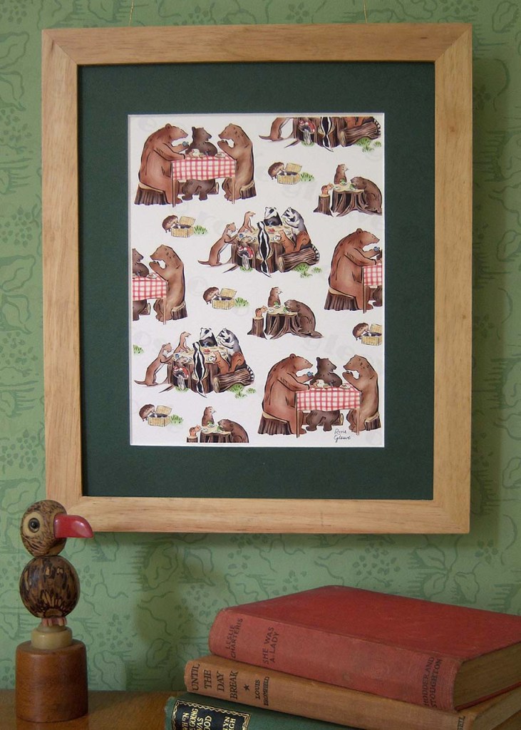 'WOODLAND PICNIC' By Rosie Gleave www.rosiegleave.com